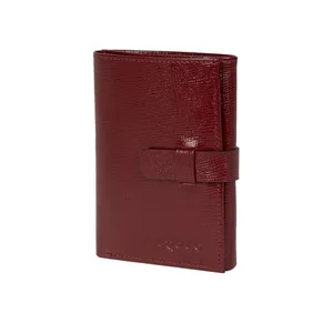 کیف پول زنانه چرم کروکو مدل victoria saffiano