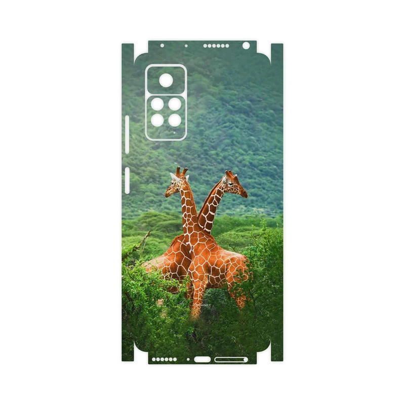 برچسب پوششی ماهوت مدل Giraffe-FullSkin مناسب برای گوشی موبایل شیائومی Redmi Note 11 Pro