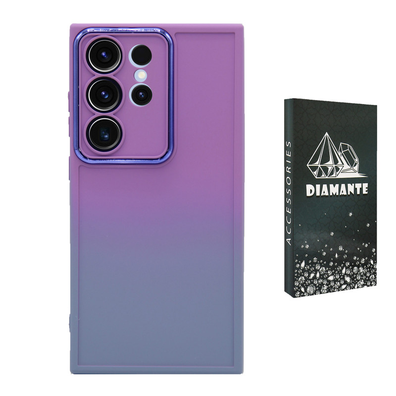 کاور دیامانته مدل Dorang Navy مناسب برای گوشی موبایل سامسونگ Galaxy S24 Ultra