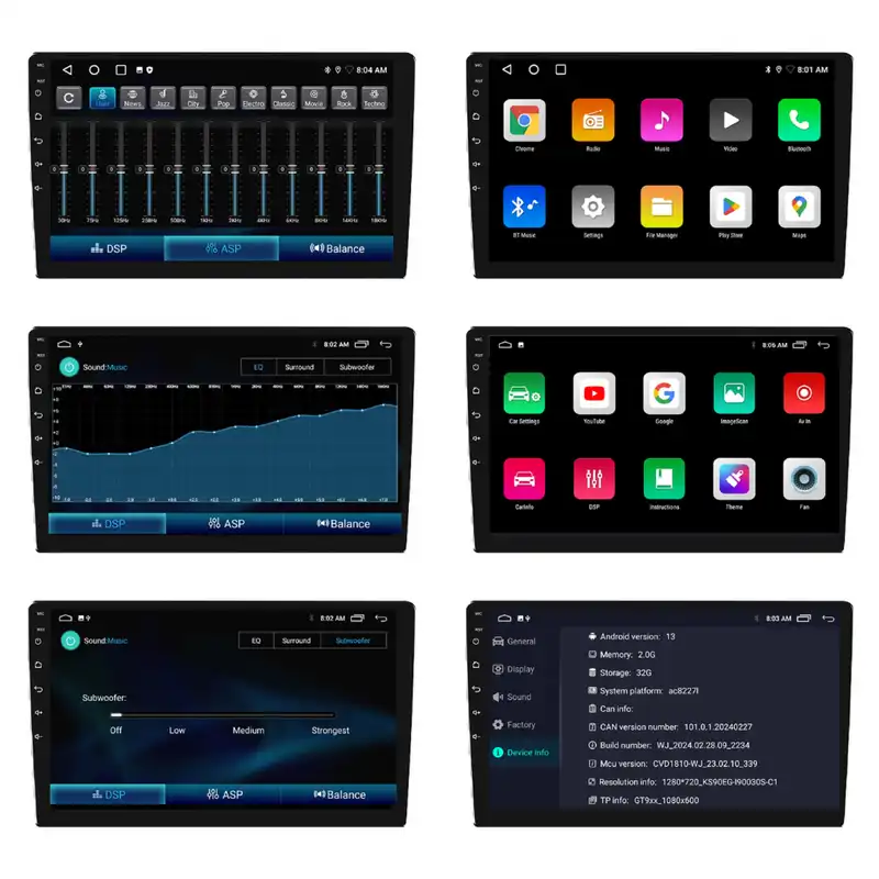 پخش کننده تصویری خودرو رست ویژن مدل MT300FSA