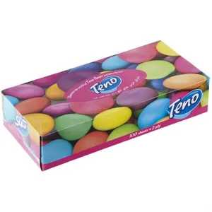 دستمال کاغذی 100 برگ تنو مدل J900