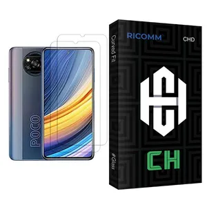Ricomm CH Glass MIX002 Screen Protector For Xiaomi Poco X3 Pro Pack Of 2