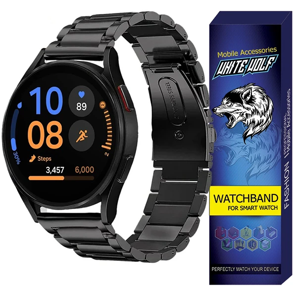 بند وایت ولف مدل WF-3Bea مناسب برای ساعت هوشمند سامسونگ Galaxy Watch FE