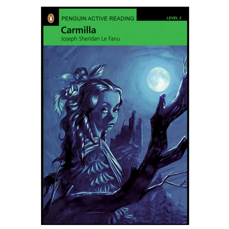 کتاب Carmilla active reading level 3 اثر Joseph Sheridan Le Fanu انتشارات پنگوئین