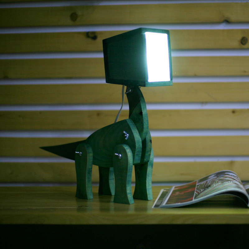 چراغ مطالعه مدل دایناسور