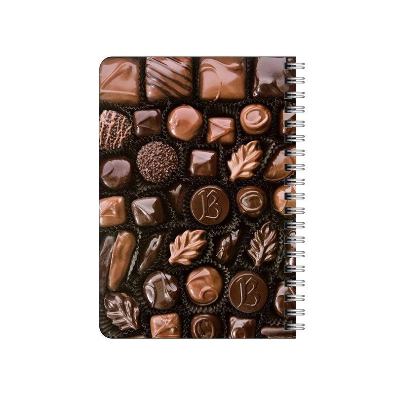 دفترچه یادداشت بامبیلیپ مدل پترن شکلات های دست ساز کد 7895505