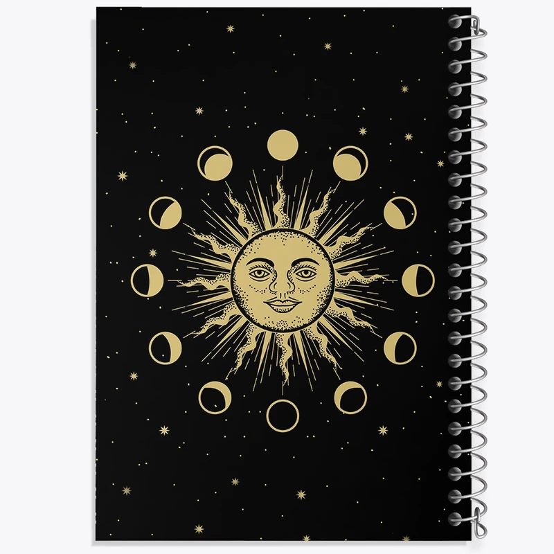 دفتر نت موسیقی 50 برگ خندالو مدل خورشید کد F1702