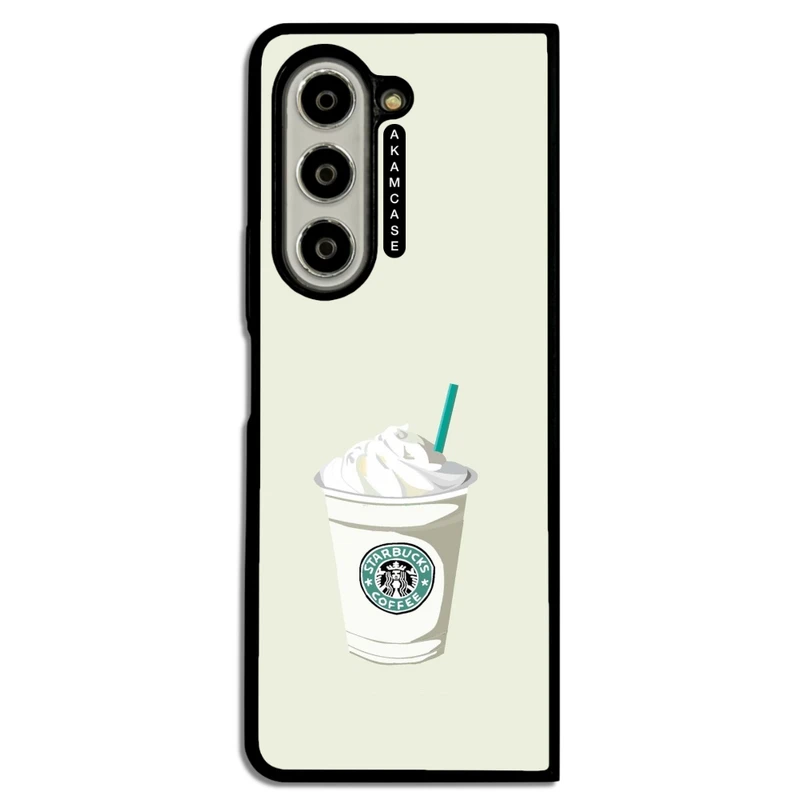 کاور آکام مدل AMC-WSGZFOLD5-STARBUCKS-18 مناسب برای گوشی موبایل سامسونگ Galaxy Z Fold 5