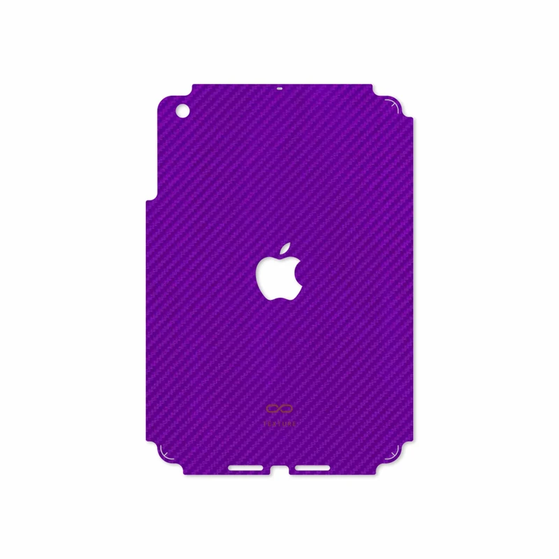 برچسب پوششی ماهوت مدل Purple-Fiber مناسب برای تبلت اپل iPad mini 2012 A1432