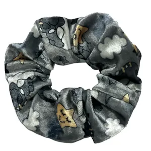 کش مو دخترانه مدل   اسکرانچی فانتزی ستاره ای كد KSH600