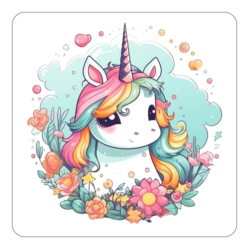 مگنت کاکتی طرح اسب تک شاخ و یونیکورن مدل mp29668