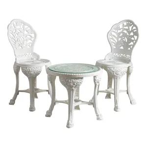 میز و صندلی ناهارخوری دو نفره مدل گل نقش پذیرایی