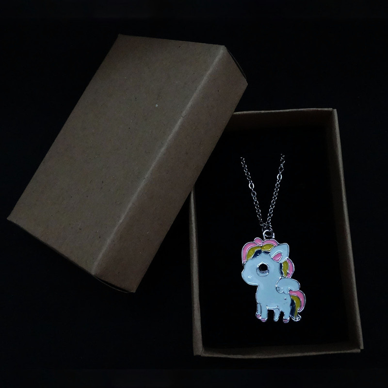 گردنبند دخترانه مدل رزگل پونی کد GRS 13 گردنبند دخترانه مدل رزگل پونی کد GRS 13