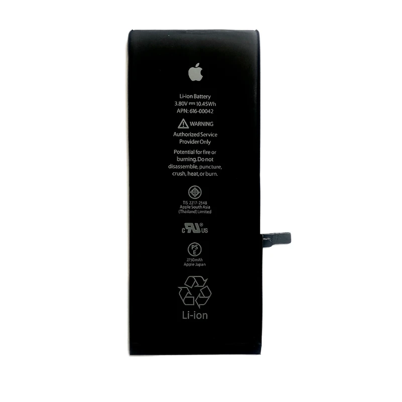 باتری موبایل مدل 00042-616 ظرفیت 2750 میلی امپر ساعت مناسب برای گوشی موبایل اپل Iphone 6S plus