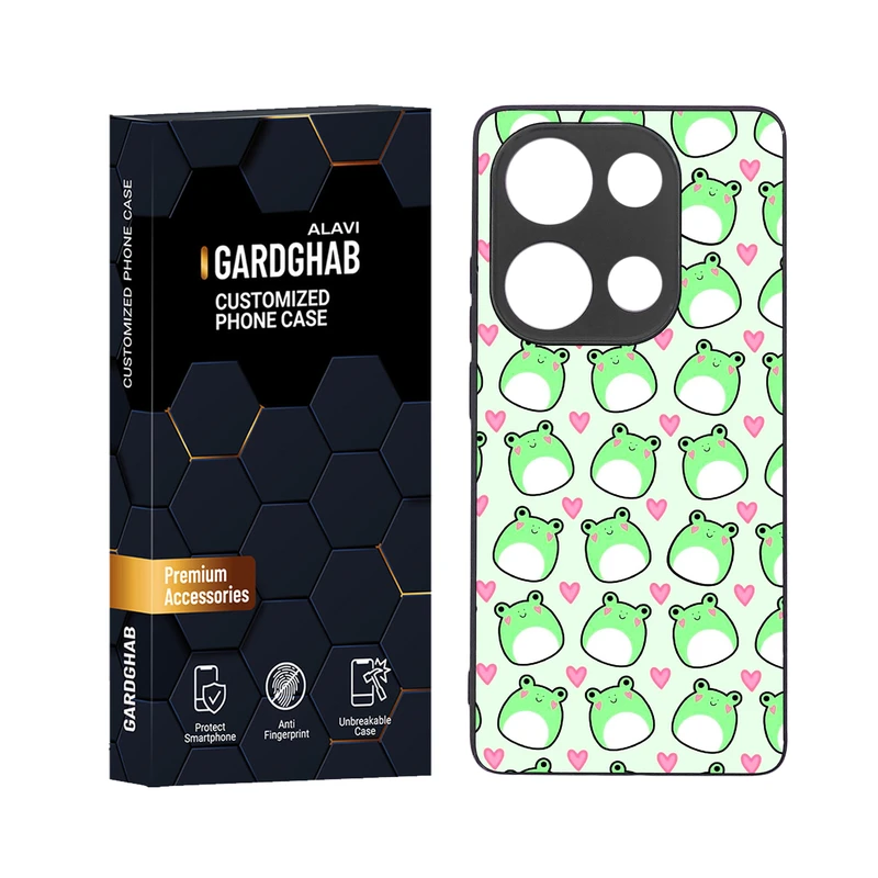 کاور گارد قاب علوی مدل دور ژله ای مناسب برای گوشی موبایل شیائومی Poco M6 Pro 4G