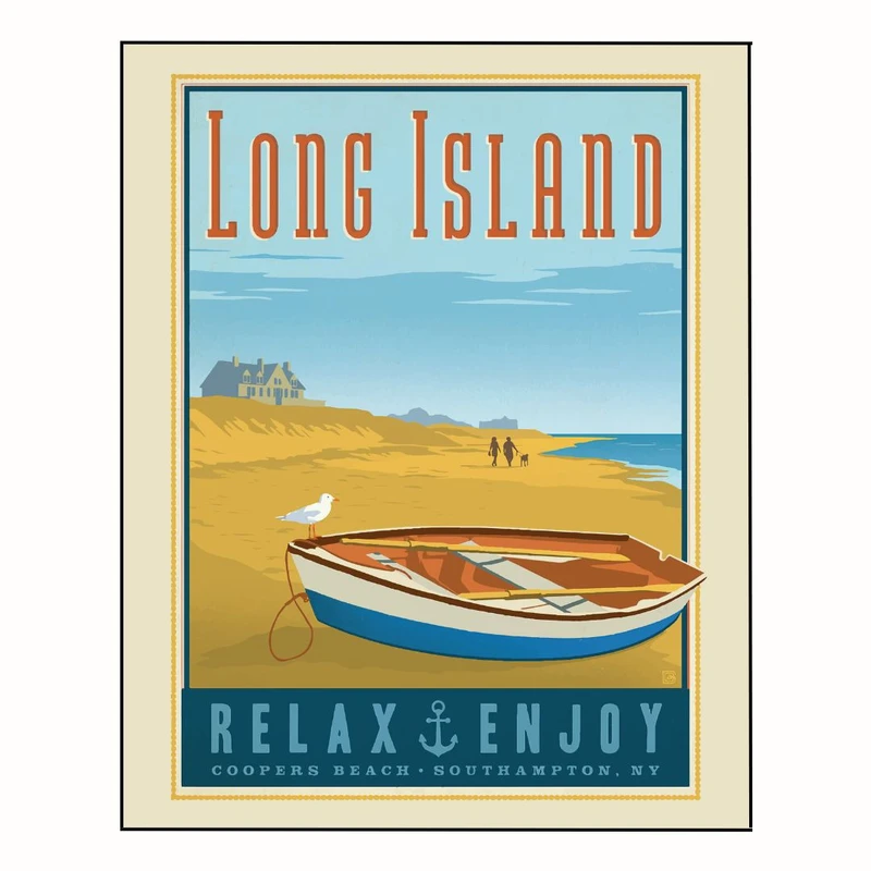 پوستر مدل  سفر لانگ آیلند ساحل کوپر