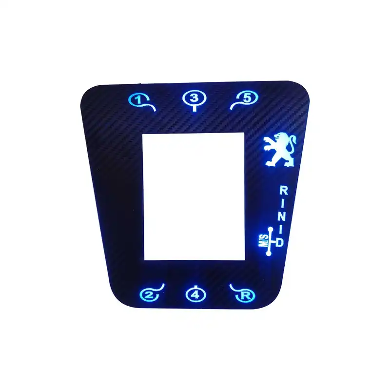 پنل چراغ دار دور دنده خودرو مدل BLU مناسب برای پژو