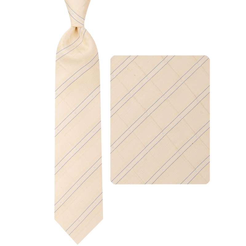 ست کراوات و دستمال جیب مردانه مدل GF-ST2162-Y