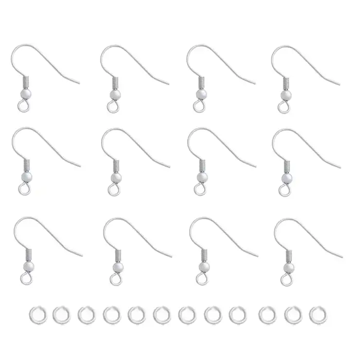 پایه گوشواره و حلقه کد SP-24 مجموعه 24 عددی