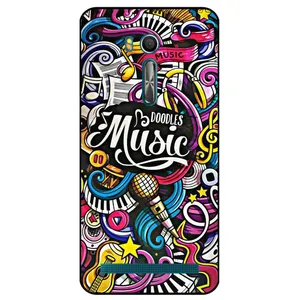 Megafone Music 8241 Cover For Asus Zenfone Go / ZB551KL