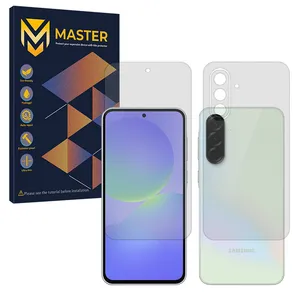 Master Resistant model matte screen protector suitable for Samsung Galaxy A26 mobile phone along with the back protector