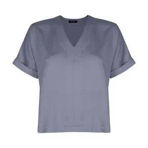 بلوز زنانه آیبکس مدل 11287 رنگ طوسی