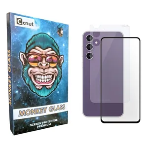 Coconut mnk Screen Protector For Samsung  Galaxy S23 FE With Back Protector