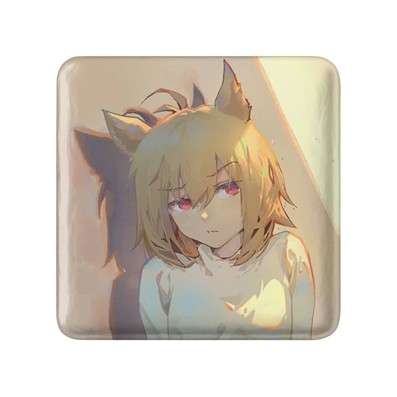 مگنت خندالو طرح بازی تسوکی هیمه‌ (Tsukihime) مدل مربعی کد 34546