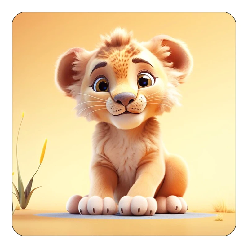 مگنت کاکتی طرح حیوانات کارتونی مدل mp27325