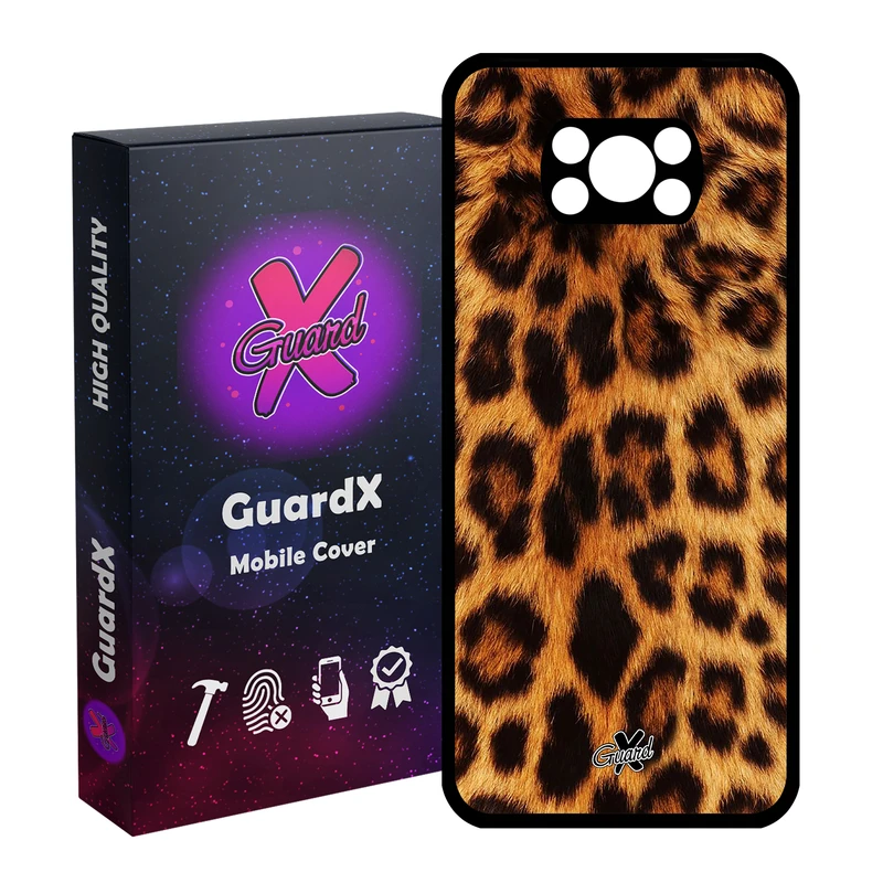 کاور گارد ایکس طرح Leopard مدل Glass10095 مناسب برای گوشی موبایل شیائومی Poco X3 Pro