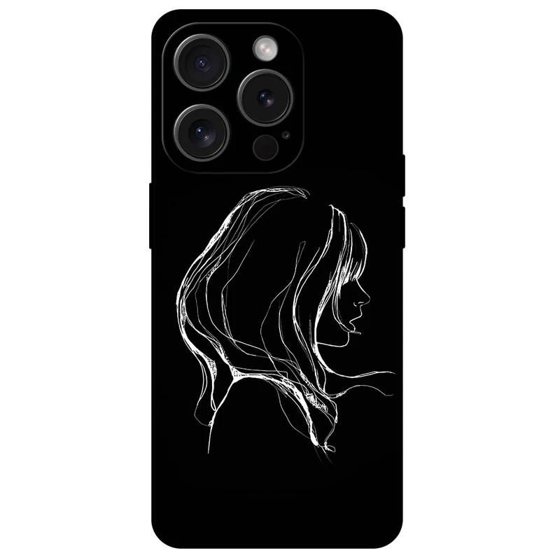 کاور مگافون طرح دخترانه مدل 7766 مناسب برای گوشی موبایل اپل iPhone 15 Pro