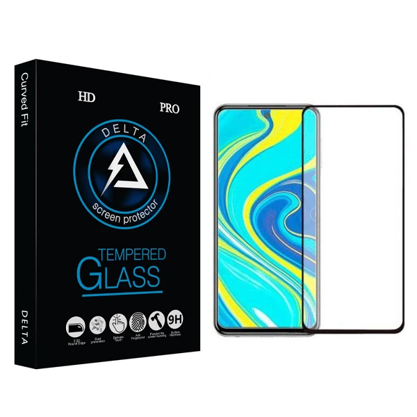 محافظ صفحه نمایش دلتا مدل HD مناسب برای گوشی موبایل شیائومی Redmi Note 9S