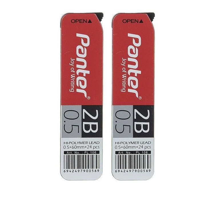 نوک مداد نوکی 0.5 میلی متری پنتر مدل 007 Hi-polymer lead بسته 2 عددی 