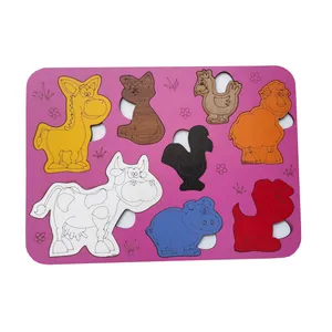 پازل 8 تکه مدل حیوانات اهلی کد WPZL-014