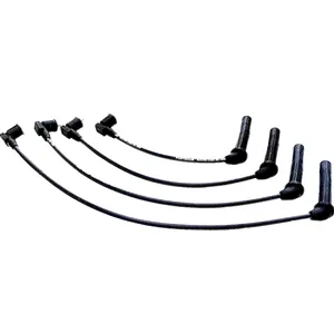 وایر شمع خودرو اسفورتی طرح استیل کد 060 مناسب برای تیبا مجموعه 4 عددی