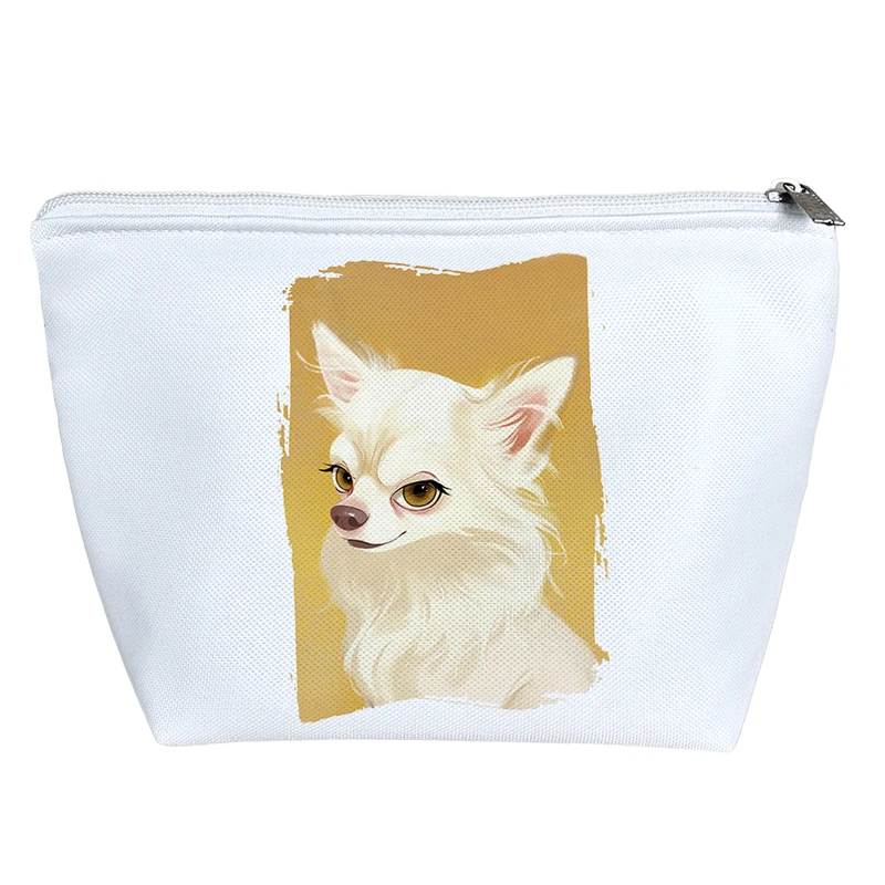 کیف لوازم آرایش دخترانه خندالو مدل سگ نژاد شیواوا کد 2895