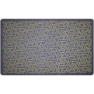 پادری مدل ورودی طرح گل برجسته کد810m4 سایز 46x76 سانتی متر