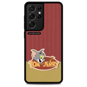 AKAM AMC-WSGS21U-TOM & JERRY14 Cover For Samsung Galaxy S21 Ultra