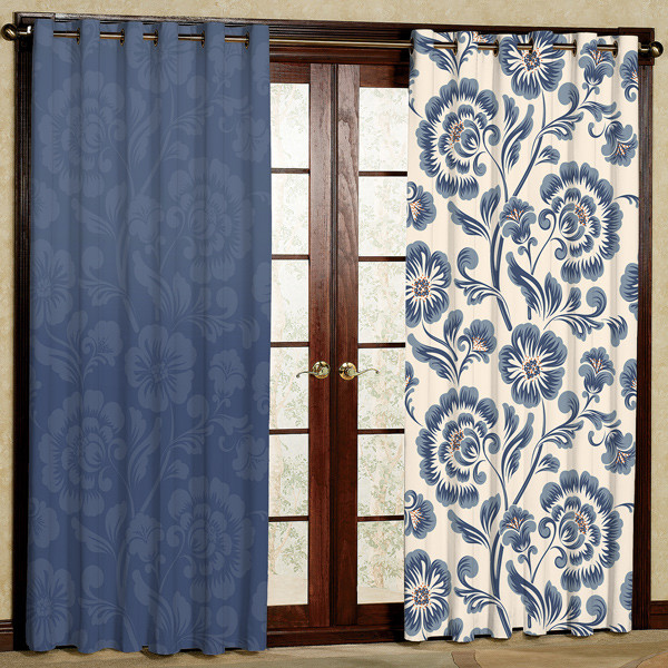 پرده مخمل پانچی کد 5902 سایز 280x140 سانتی متر