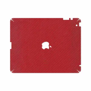 MAHOOT Red-Fiber Cover Sticker for Apple iPad 2 2011 A1397