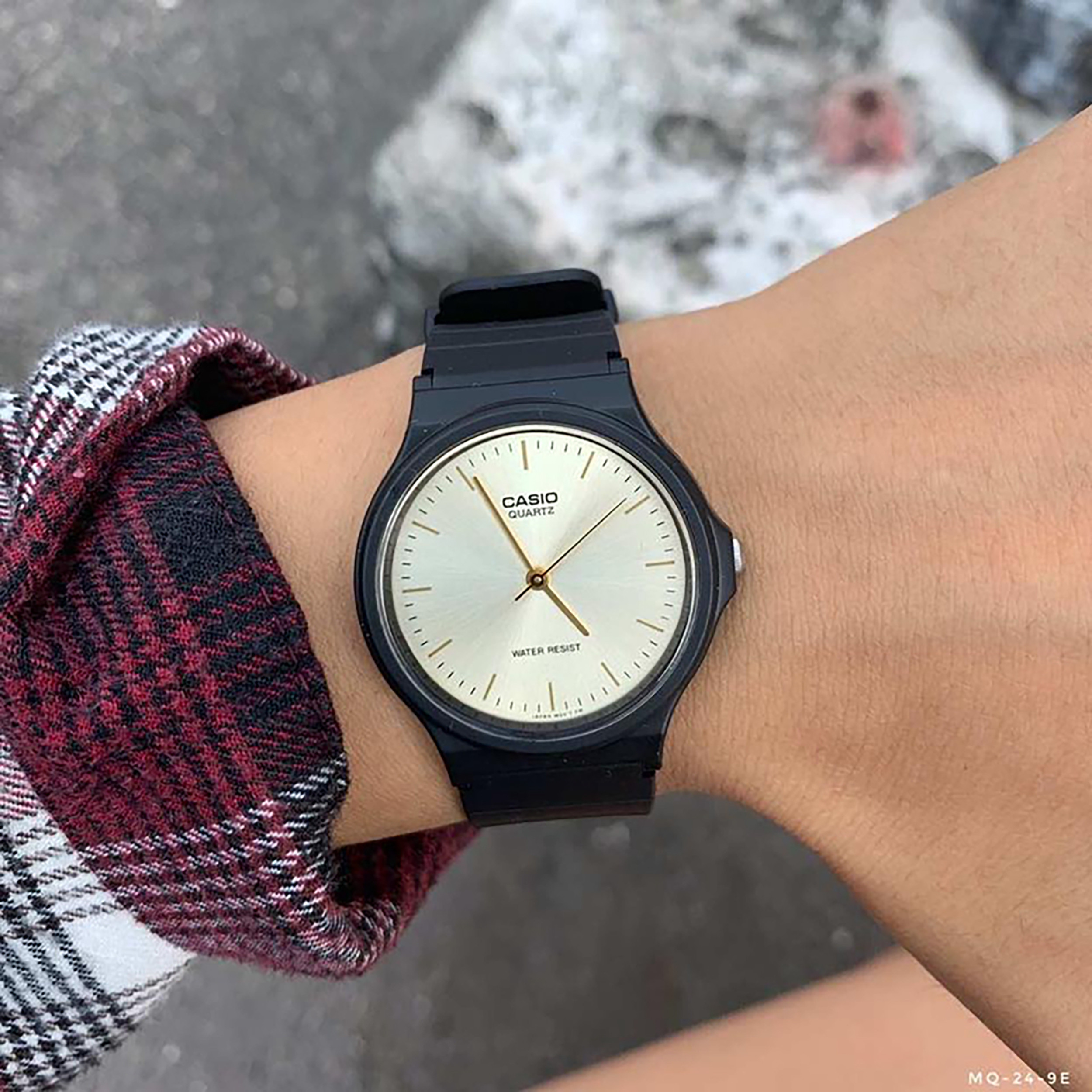 ساعت مچی عقربه ای مردانه کاسیو مدل MQ-24-9ELDF