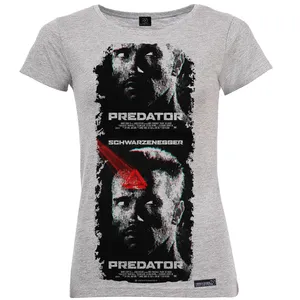تی شرت آستین کوتاه زنانه 27 مدل PREDATOR کد MH1164