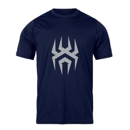 تی شرت آستین کوتاه مردانه رانژ مدل  گیمینگ طرح اسپایدرمن کد 13 رنگ سرمه‌ای