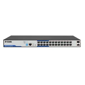 سوئیچ شبکه 24 پورت دی-لینک مدل DGS-F1210-26PS-E