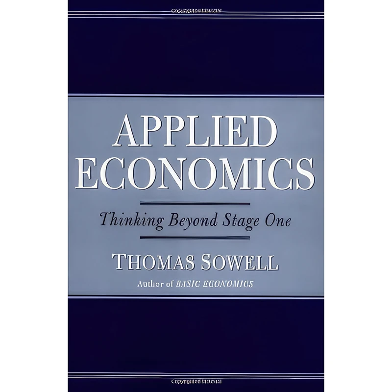 کتاب Applied Economics اثر Thomas Sowell انتشارات VIVA BOOKS PRIVATE LIMITED