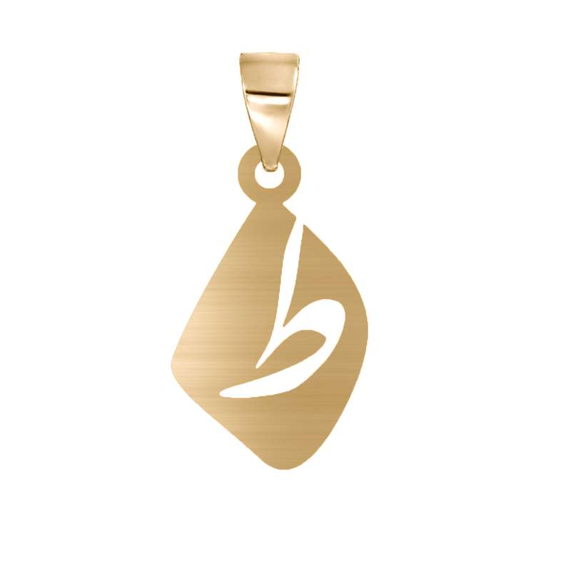 آویز گردنبند نقره مدل ط
