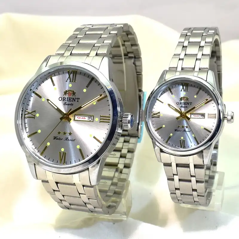 ست ساعت مچی عقربه ای زنانه و مردانه مدل ABOB-60117