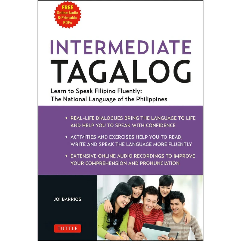 کتاب Intermediate Tagalog اثر Joi Barrios انتشارات Tuttle Publishing