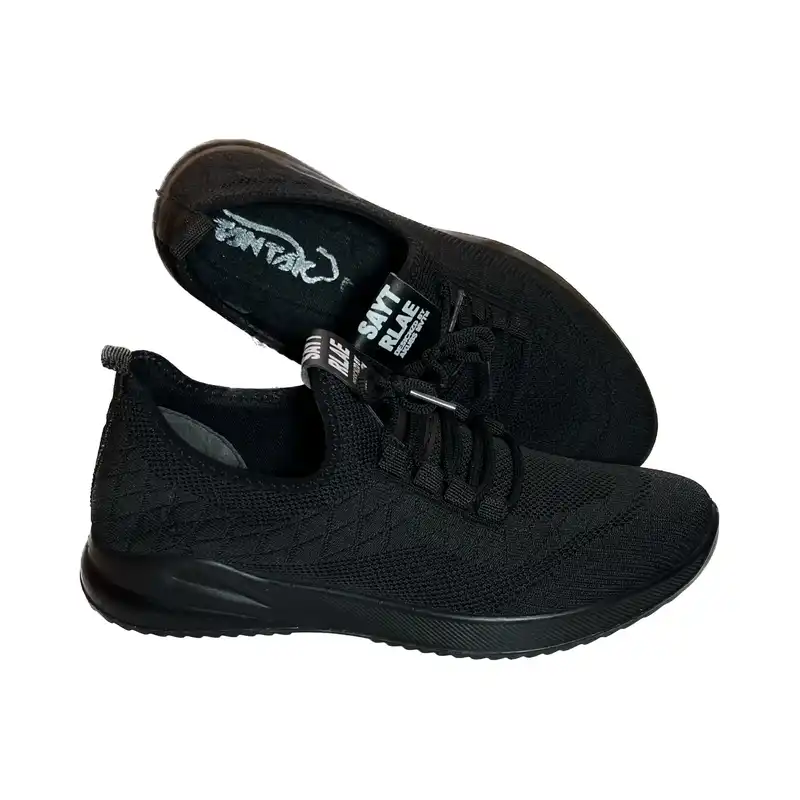 کفش راحتی تن تاک مدل آرشام بندی 1400 رنگ مشکی