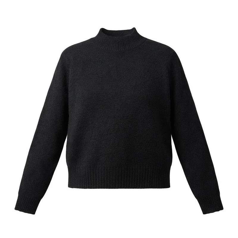 پلیور یقه ایستاده زنانه مدل 222